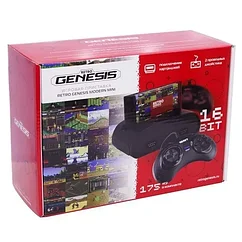 Игровая приставка Retro Genesis Modern mini + 175 игр + 2 джойстика + картридж