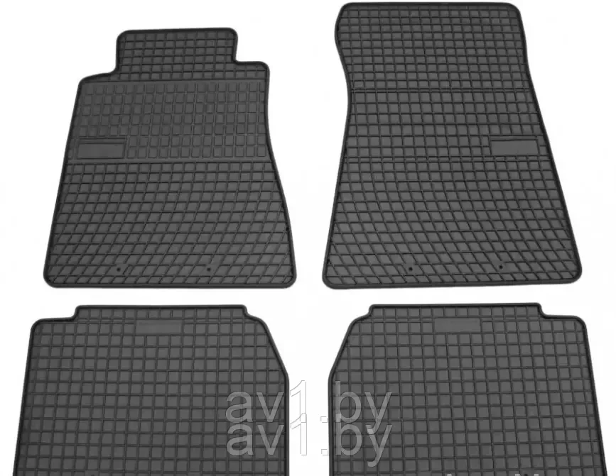 Коврики резиновые Mercedes-Benz E190 W201 (1982-1993) / Мерседес W201 E 190 (Frogum) - фото 1 - id-p174149043