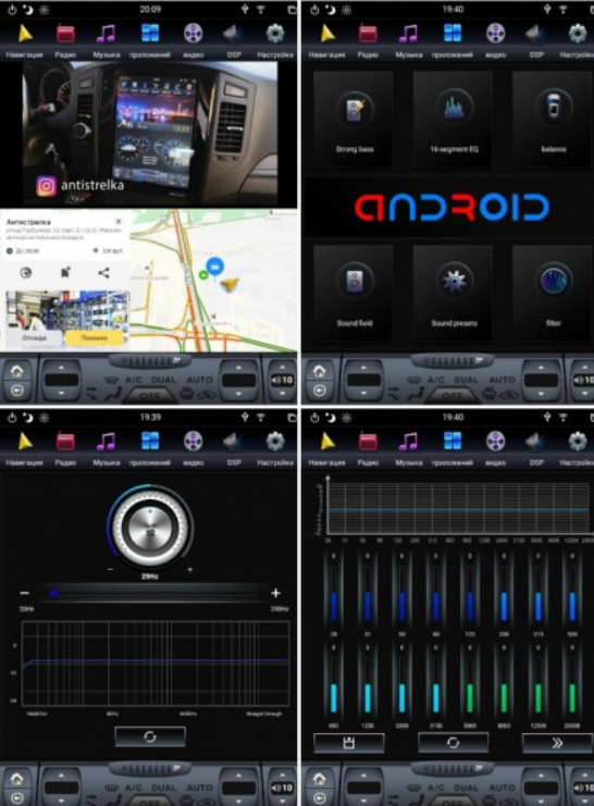 Штатное головное мультимедийное устройство VW Touareg 2011+ Tesla-Style Android 9.0 - фото 7 - id-p122686864