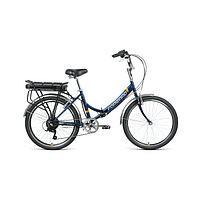 Electric Bicycles FORWARD RIVIERA 24 E-250 (24" 6 sp. size 16") 2022, navy blue, REB22FW24681