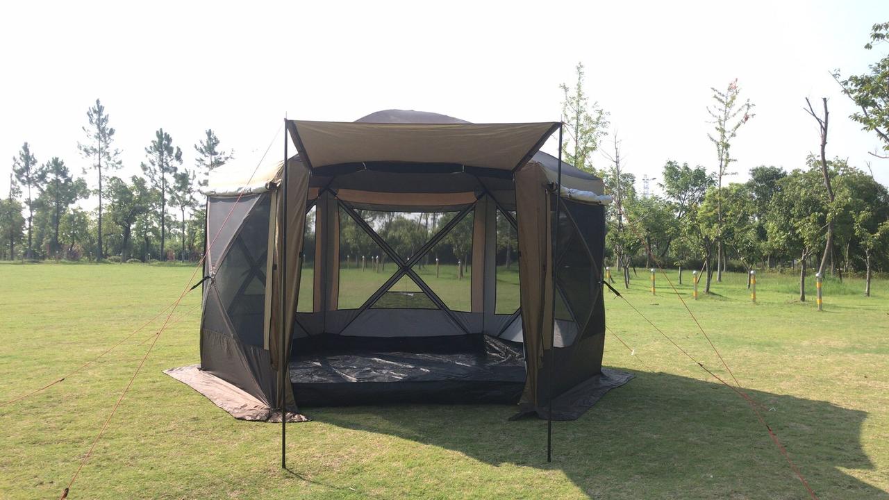 Тент-шатер с полом, арт. 2905YT  Mircamping 360х360х235, фото 1