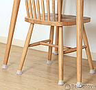 Силиконовые накладки на ножки стульев против царапин пола /Защитные колпачки для мебели, протекторы /Носочки н, фото 9