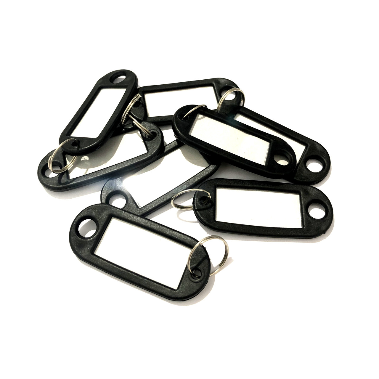 Брелок для ключей с кольцом (цвет - черный) - фото 1 - id-p180252134