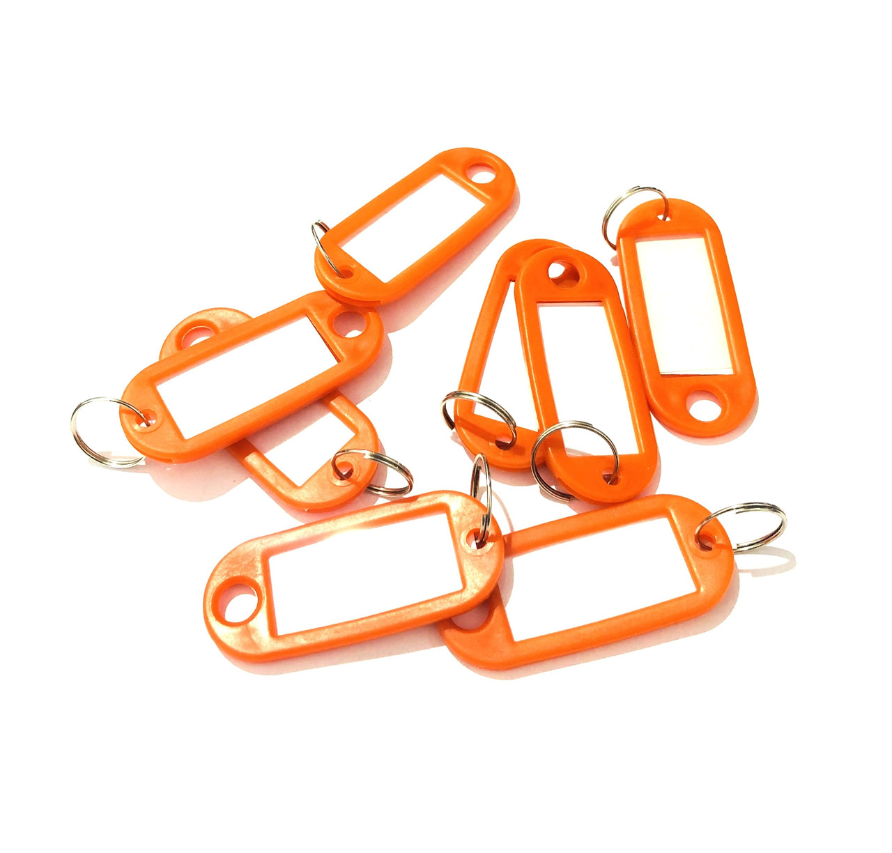 Брелок для ключей с кольцом (цвет - оранжевый) - фото 1 - id-p180252135