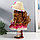 Кукла коллекционная керамика "Женечка в платье с цветами, в соломенной шляпке" 30 см, фото 4