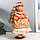 Кукла коллекционная керамика "Тося в кремовом платье с цветочками, с бантом в волосах" 30 см   75861, фото 2