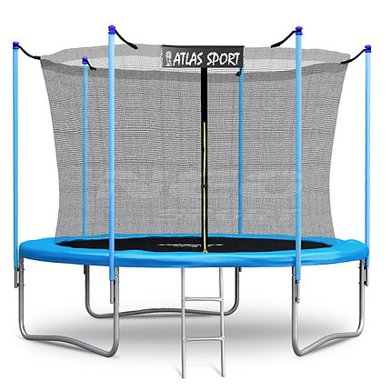 Батут Atlas Sport 183 см с внутренней сеткой BLUE, фото 2