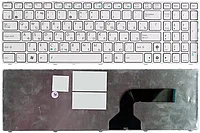 Клавиатура ноутбука ASUS A52, белая
