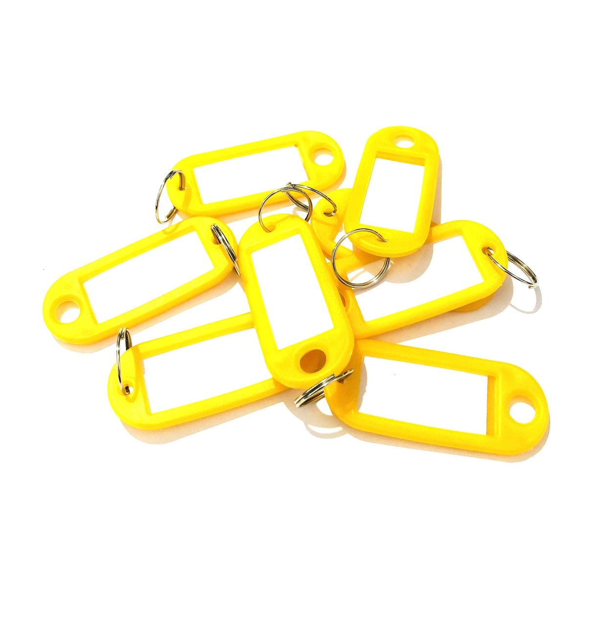 Брелок для ключей с кольцом (цвет - желтый) - фото 1 - id-p180262902