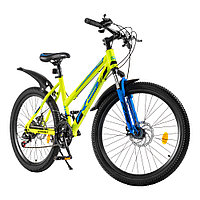 Горный велосипед RS Bandit 24" (салатовый/синий)
