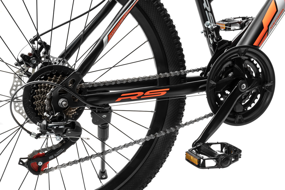 Горный велосипед RS Bandit 24" (черный/оранжевый) - фото 6 - id-p179637157