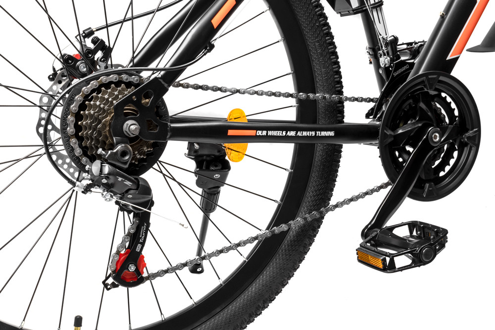Горный велосипед RS Classic 26" (черный/оранжевый) - фото 5 - id-p100742193