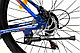Горный велосипед RS Prime 27.5 (синий/красный), фото 8