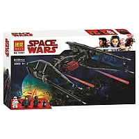 Конструктор Bela 10907 Star Wars Истребитель TIE Кайло Рена (аналог Lego Star Wars 75179) 648 деталей, фото 1