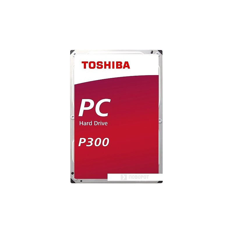 HDD 3.5" SATA-III Toshiba 4Tb P300 (HDWD240UZSVA) 5400RPM 64Mb 6Gb/s