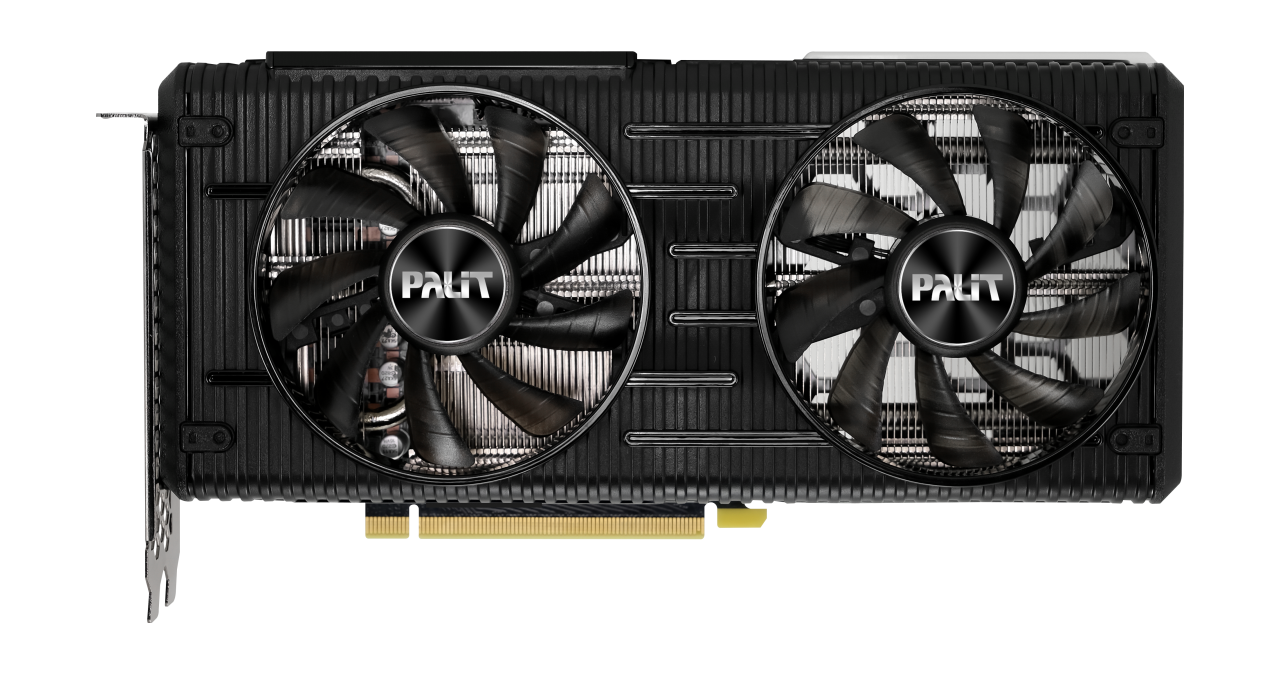 Видеокарта NVIDIA GeForce Palit RTX 3060Ti DUAL OC V1 (NE6306TS19P2-190AD) 8Gb GDDR6 HDMI+3xDP LHR RTL