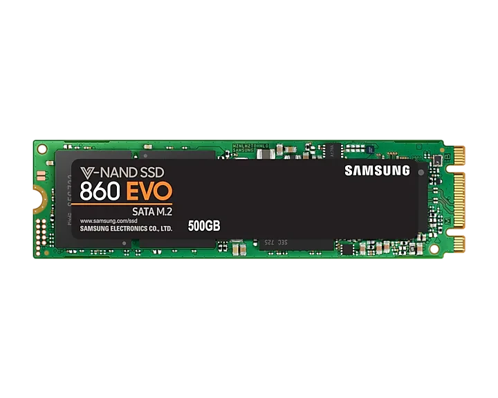 SSD M.2 2280 B&M Samsung 500Gb 860 EVO Series MZ-N6E500BW RTL