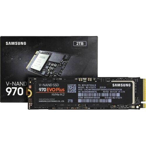 SSD M.2 2280 M Samsung 2TB 970 EVO Plus Series (MZ-V7S2T0BW) V-NAND TLC RTL
