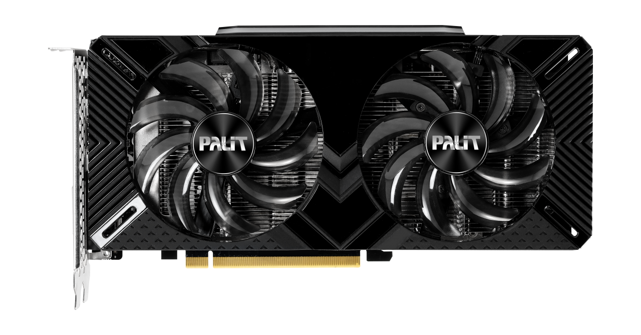 Видеокарта Palit RTX 2060 DUAL (NE62060018K9-1160C) 12Gb DDR6 DVI+HDMI+DP RTL