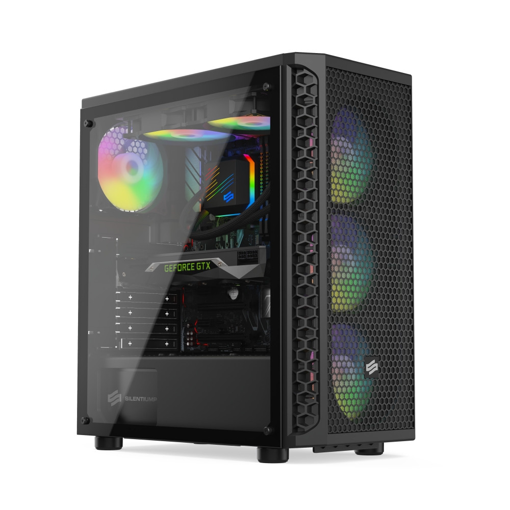 Корпус SilentiumPC Signum SG1V EVO TG ARGB Black (SPC248)