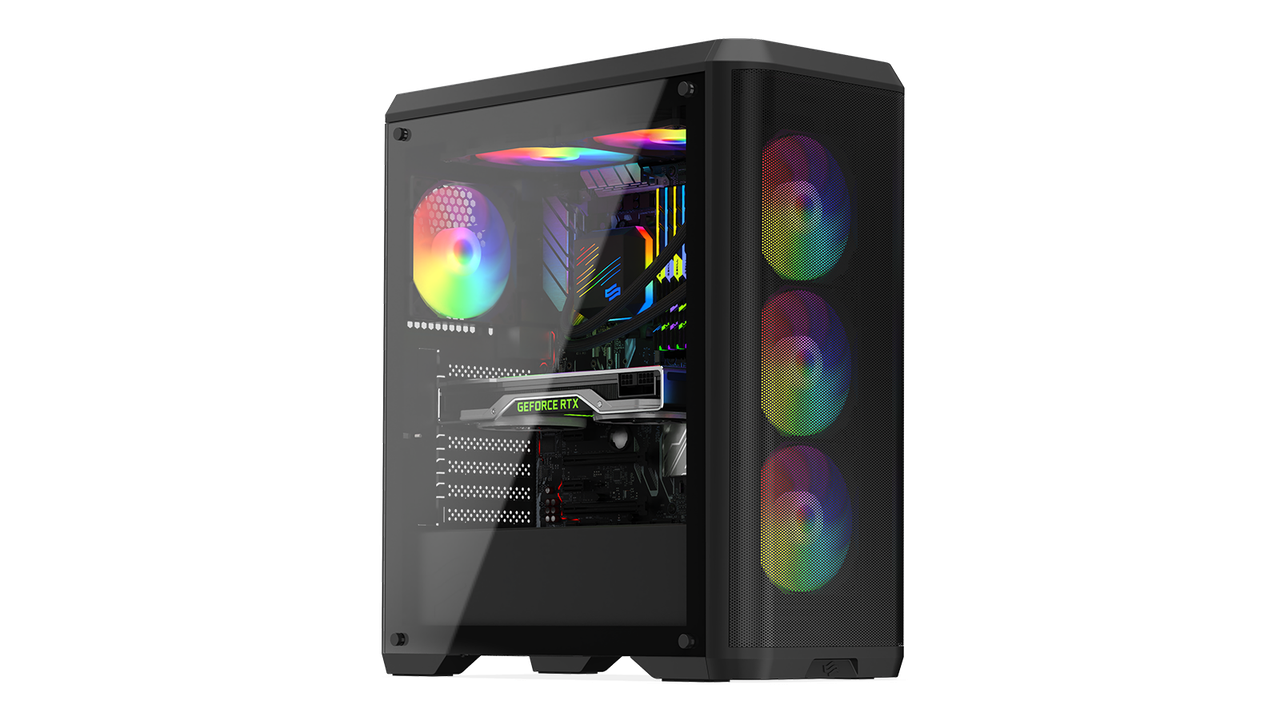 Корпус SilentiumPC Ventum VT4V Evo TG ARGB Black (SPC294)