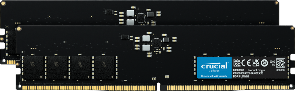 DDR5 64Gb KiTof2 PC-38400 4800MHz Crucial (CT2K32G48C40U5) CL40