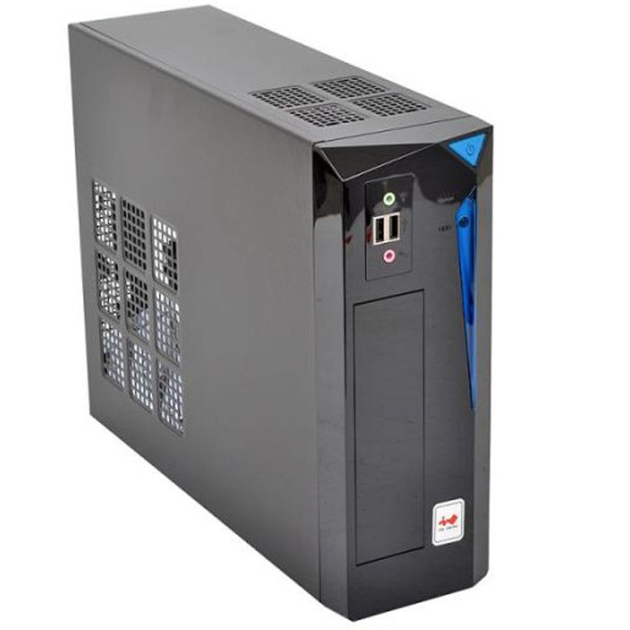 Корпус Mini-ITX Inwin BP655BL 200W Black (IP-S200FF1-0 H, USB 2.0x2+HDAudio (6114229)