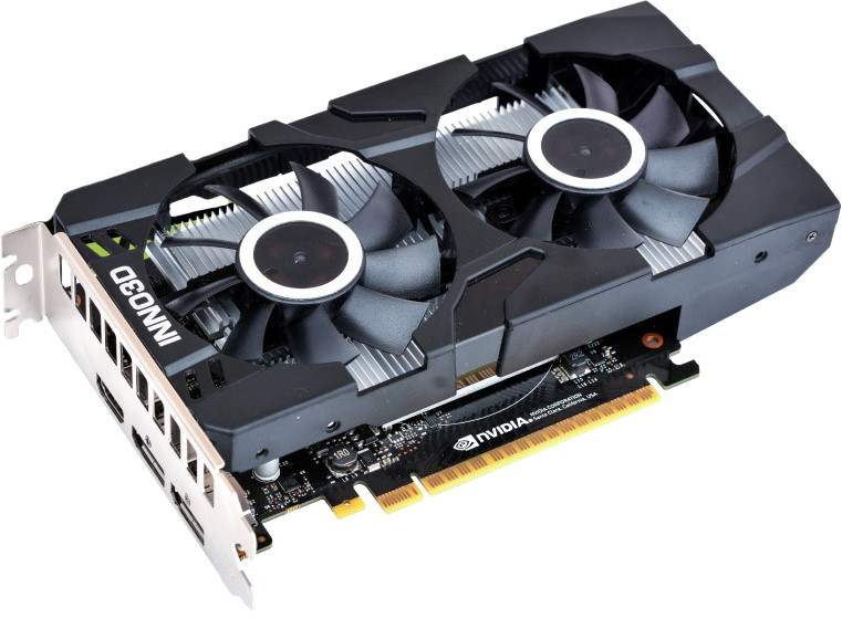 Видеокарта Inno3D GeForce GTX 1650 Twin X2 OC 4GB GDDR6 N16502-04D6X-1177VA25