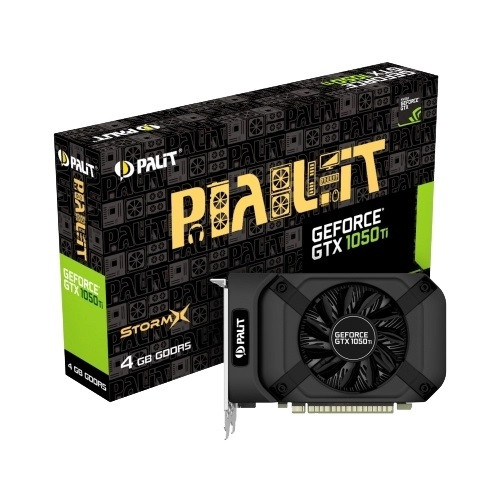 Видеокарта Palit GTX 1050Ti StormX (NE5105T018G1-1070F) 4Gb DDR5 DVI+HDMI+DP RTL