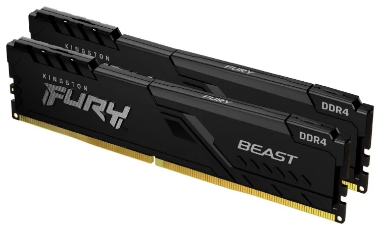 DDR4 64Gb KiTof2 PC-28800 3600MHz Kingston FURY Beast (KF436C18BBK2/64) CL18