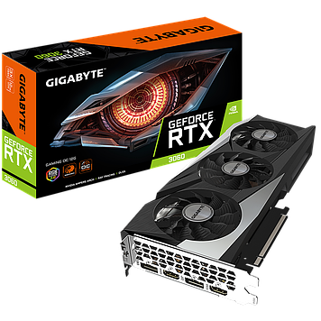 Видеокарта NVIDIA GeForce Gigabyte RTX 3060 GAMING OC 12G rev.2.0 (GV-N3060GAMING OC-12GD) 12Gb DDR6