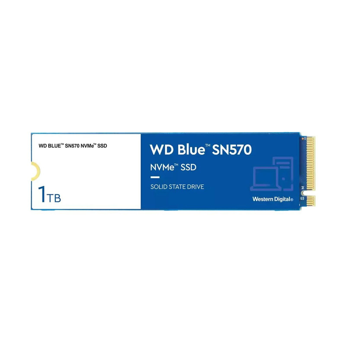 SSD M.2 2280 M WD 1TB Blue SN570 (WDS100T3B0C) PCI-Ex3.0