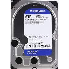 HDD 3.5" SATA-III WD 6Tb Blue WD60EZAZ 5400rpm 256Mb