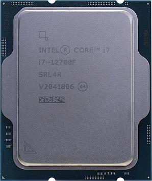 Процессор Socket-1700 Intel Core i7-12700F 12C/20T (8P 2.1/4.8GHz + 4E 1.6/3.6GHz) 25MB 65W (Без ВИДЕО) (oem)
