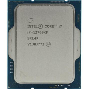 Процессор Socket-1700 Intel Core i7-12700KF 12C/20T (8P 3.6/5.0GHz + 4E 2.7/3.8GHz) 25MB 125W (Без ВИДЕО) oem