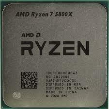 Процессор Socket-AM4 AMD Ryzen 7 5800X (100-000000063) 8C/16T 3.8GHz/4.7GHz 4+32Mb 105W oem