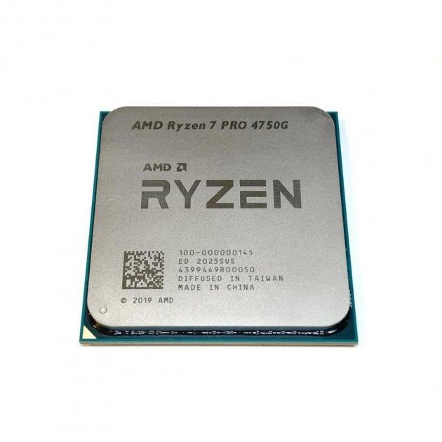 Процессор Socket-AM4 AMD Ryzen 7 PRO 4750G (100-100000145MPK) 8C/16T 3.6GHz/4.4GHz 4+8Mb 65W Radeon Vega 8