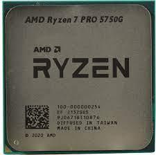 Процессор Socket-AM4 AMD Ryzen 7 PRO 5750G ( 100-000000254) 8C/16T 3.8GHz/4.6GHz 4+16Mb 65W Radeon™ Graphics