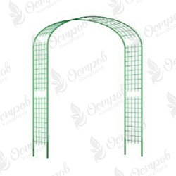 Арка садовая Прямая узкая решетка (разборная)  1,2м*2,4м*0,36м