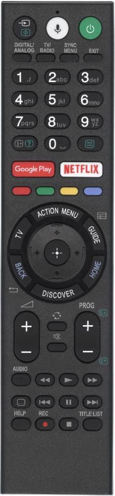 ПДУ для Sony RMF-TX300E ic ( VOICE REMOTE CONTROL) С голосовой функцией LCD (серия HRM1983)