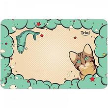 Коврик под миску для кошек TRIOL «Кошечка" (30211009)