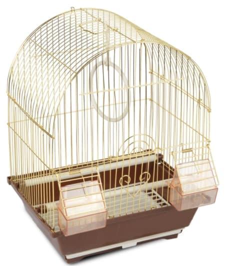 Клетка для птиц TRIOL 2100AG золото (30*23*39 см)