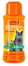 Шампунь для кошек кондиционирующий с целебными травами "Amstrel" 120 мл (001391)
