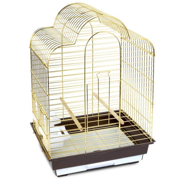 Клетка для птиц TRIOL 6113G золото (46.5*36*65 см) - фото 1 - id-p98303249