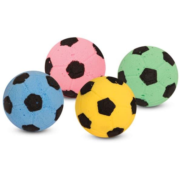 Игрушка для кошек "Мяч футбольный" 40 мм*25 шт (22131014) - фото 1 - id-p131643794