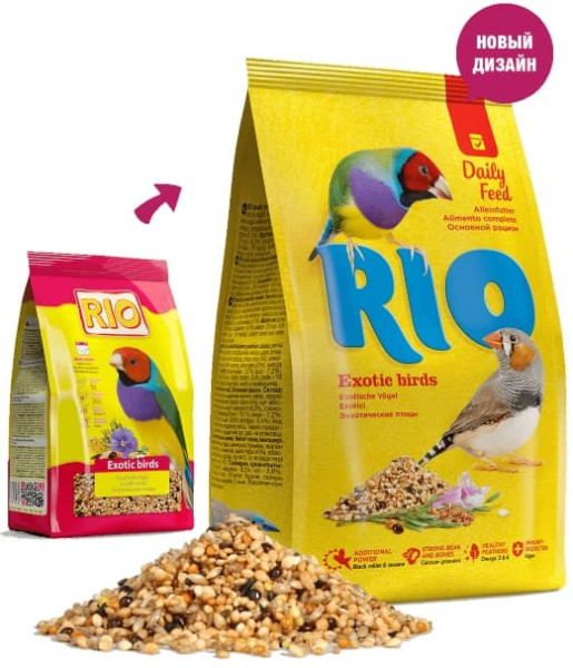 Корм для экзотических птиц "Rio" 500 гр - фото 1 - id-p100433729