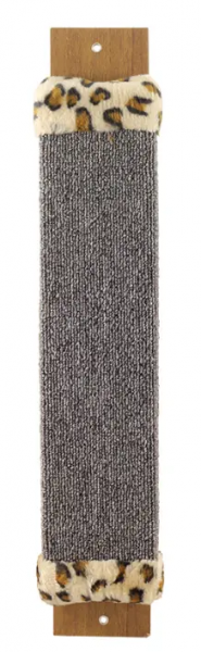 Когтеточка из ковролина с оторочкой из меха Gamma 110*30*570 мм (20832014)