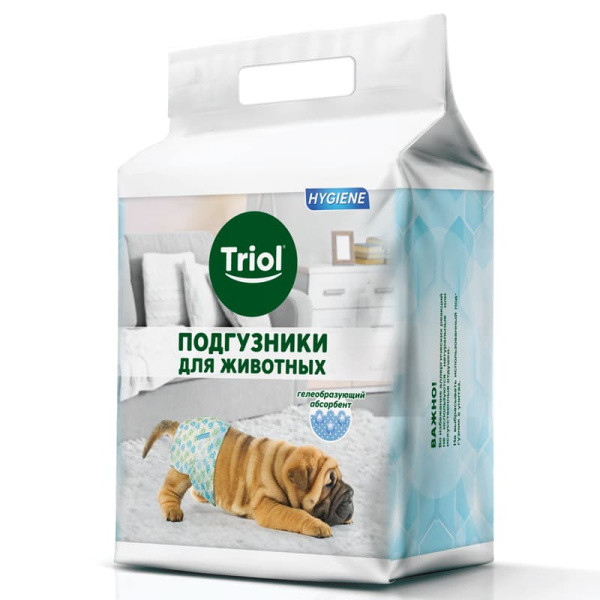 Подгузник для собак TRIOL 2-4 кг (22 шт) 10541001 - фото 1 - id-p112731363