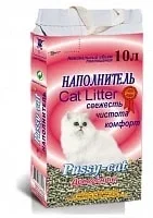 Древесный наполнитель Pussy-cat 10 л