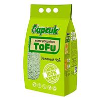 Соевый наполнитель "Барсик" TOFU Зелёный Чай 4.54 л